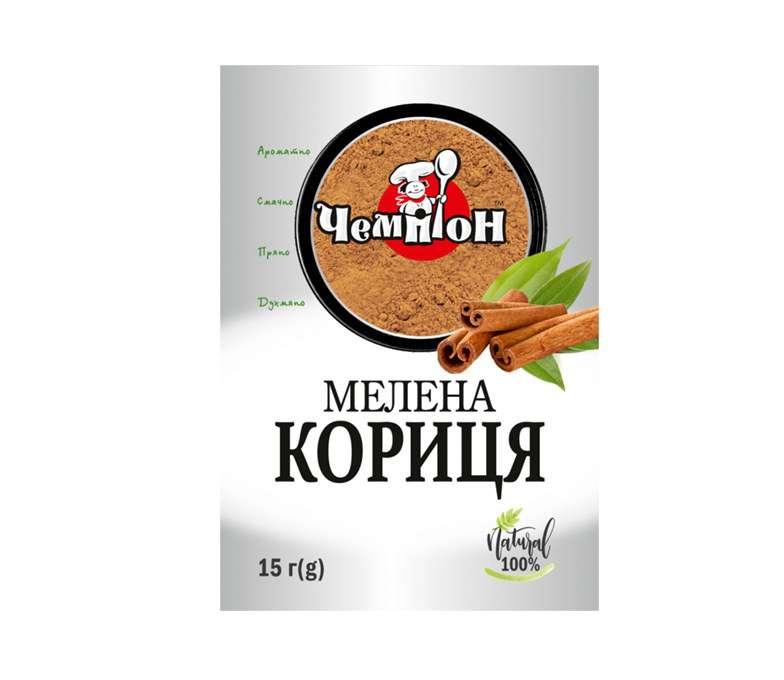 Кориця мелена Чемпіон, 15 г